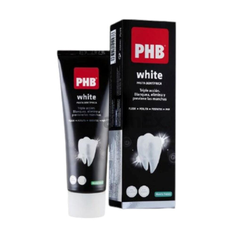 PHB Pasta dental "White" x 75 mL Farmex-Fonasa-Persistente